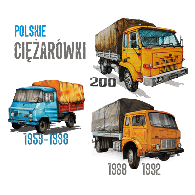 Prezent dla fana ciężarówek