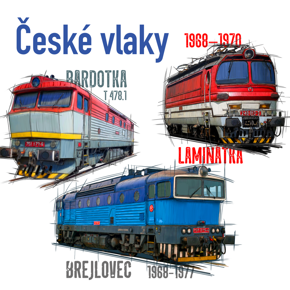 Prezent dla fana czeskiej kolei