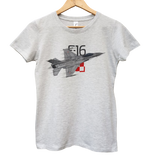 F-16 — koszulka damska