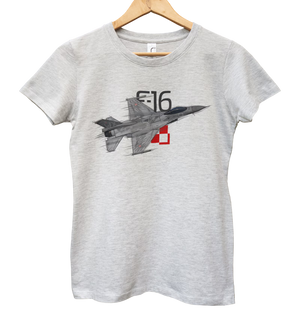 F-16 — koszulka damska