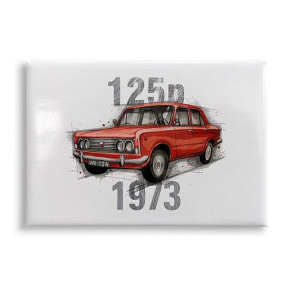 Fiat 125p — magnes