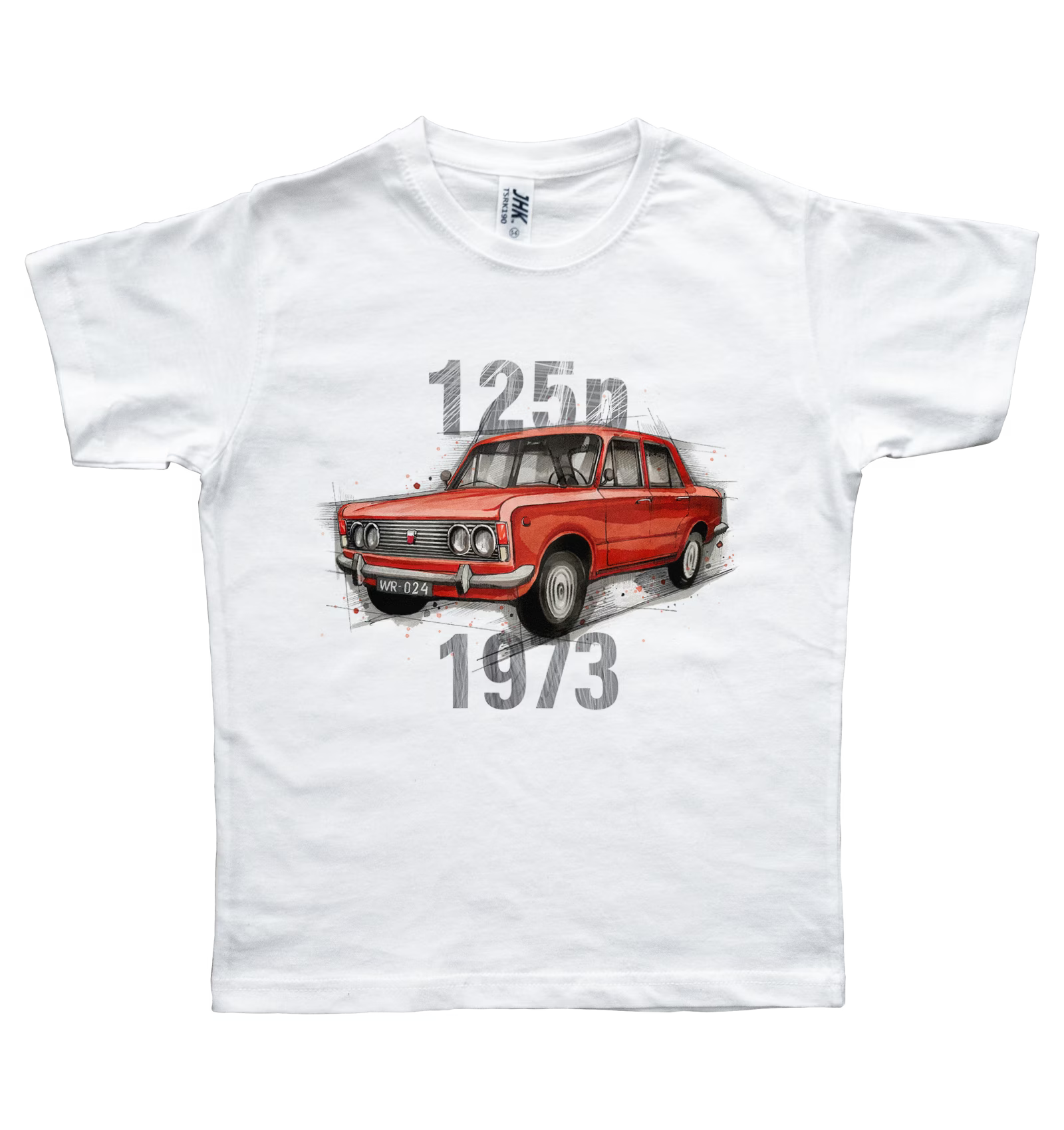 Fiat 125p — koszulka dziecięca