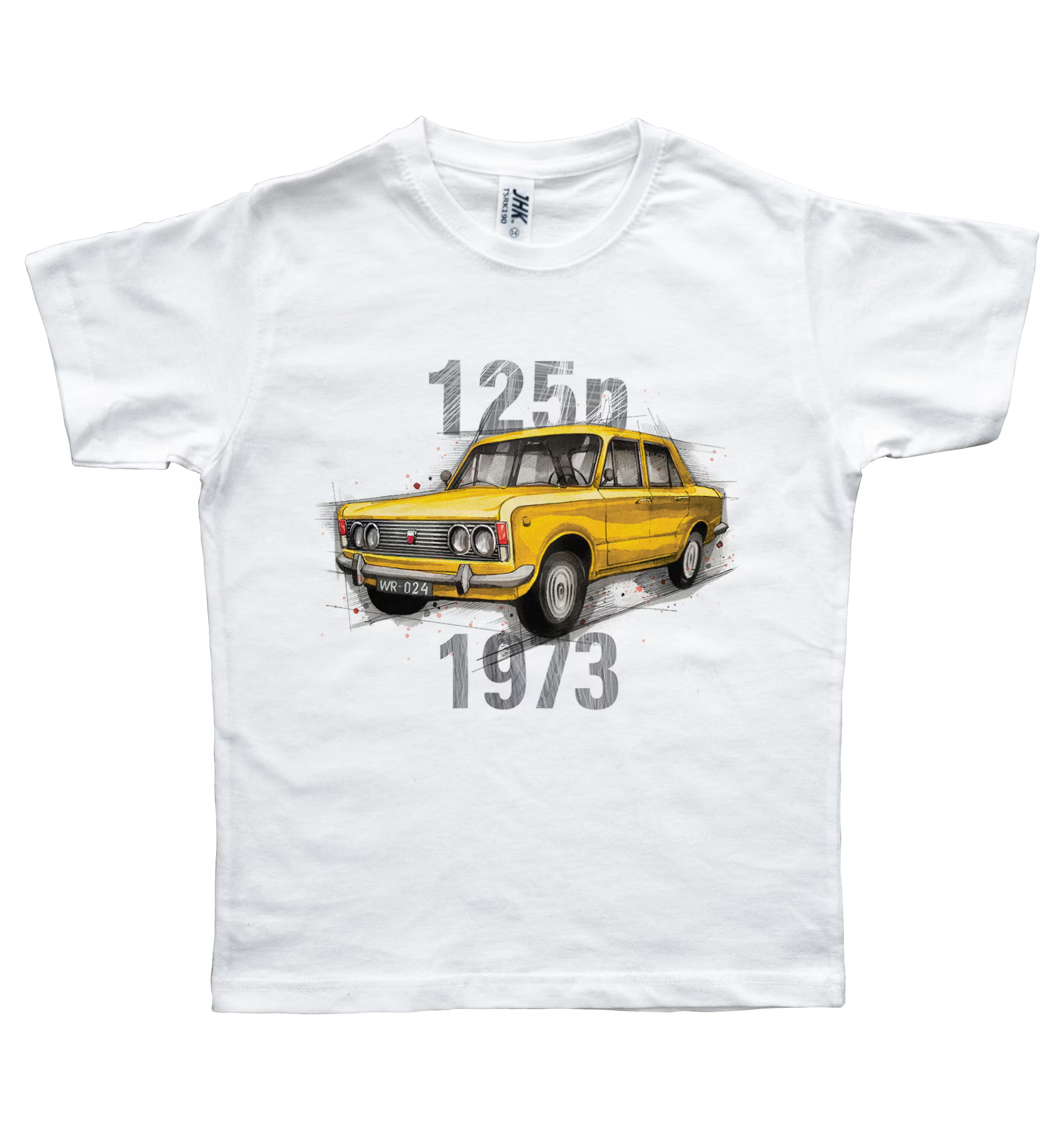 Fiat 125p — koszulka dziecięca