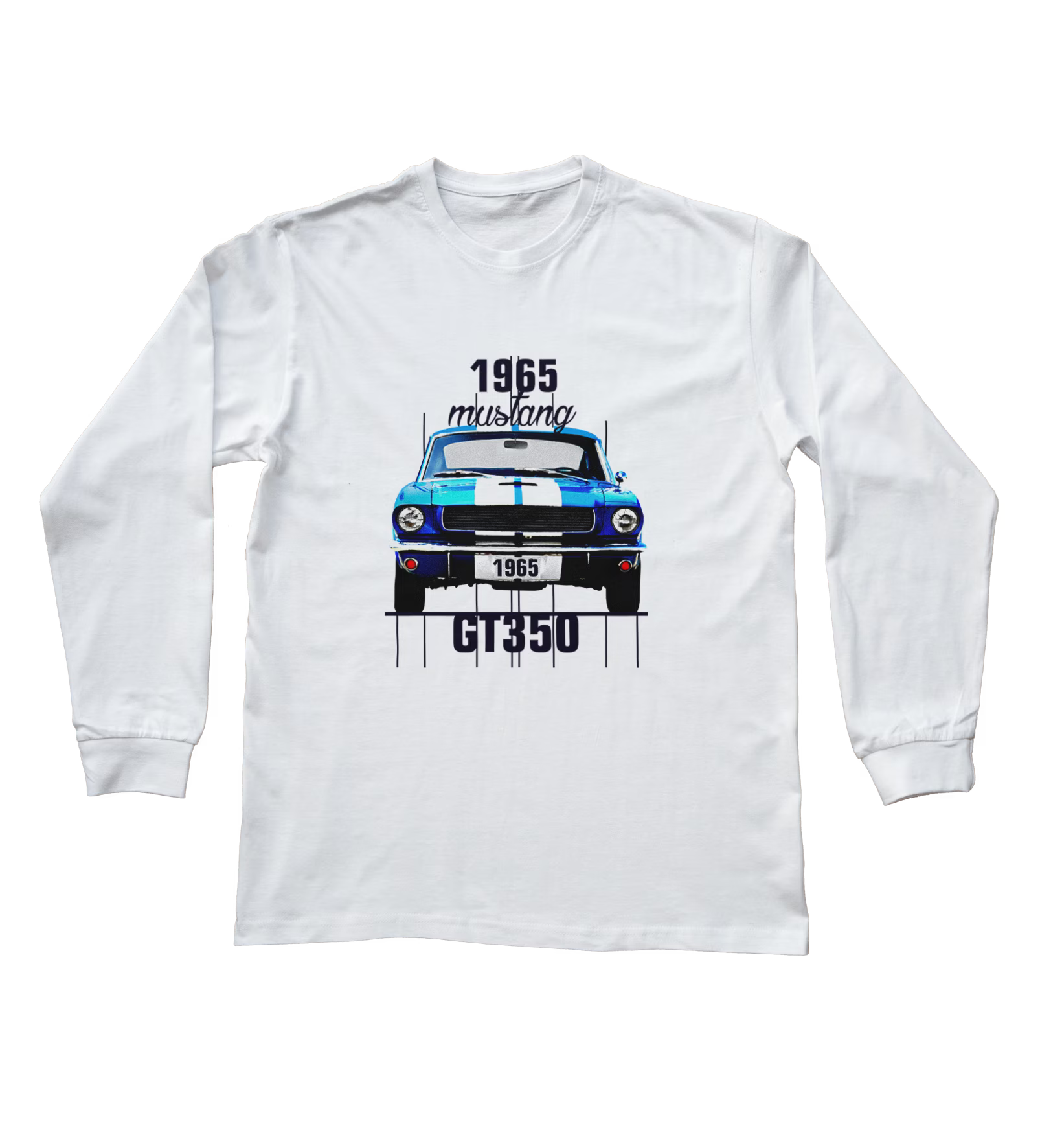 Ford Mustang — bluzka z długim rękawem