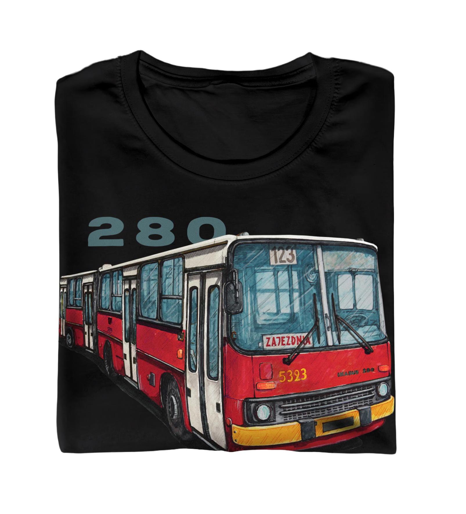 Ikarus 280 — koszulka