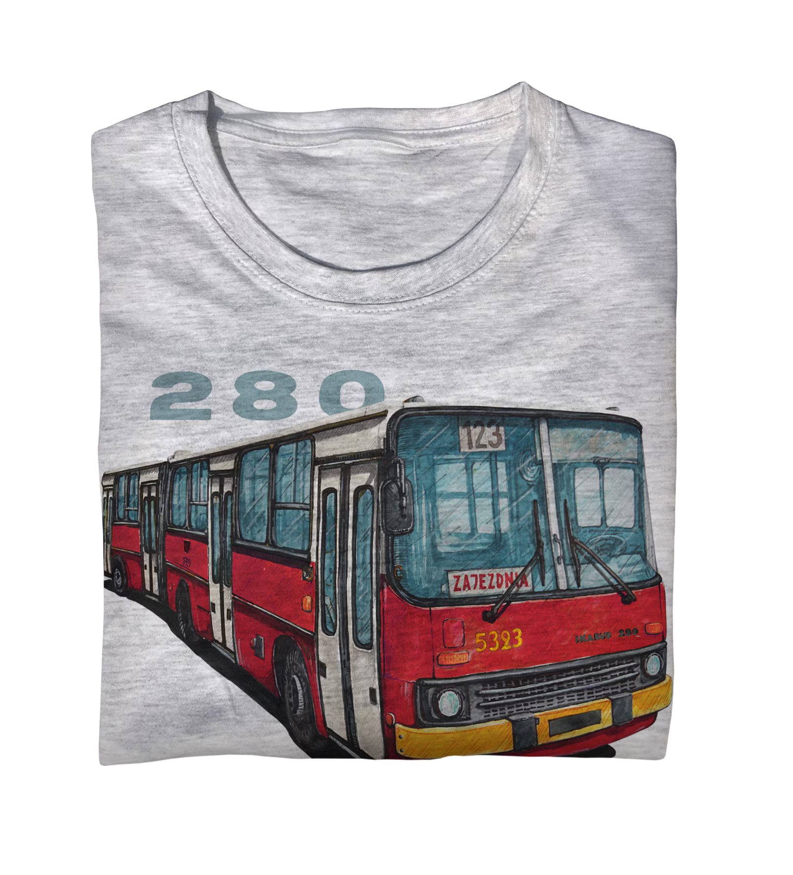 Ikarus 280 — koszulka
