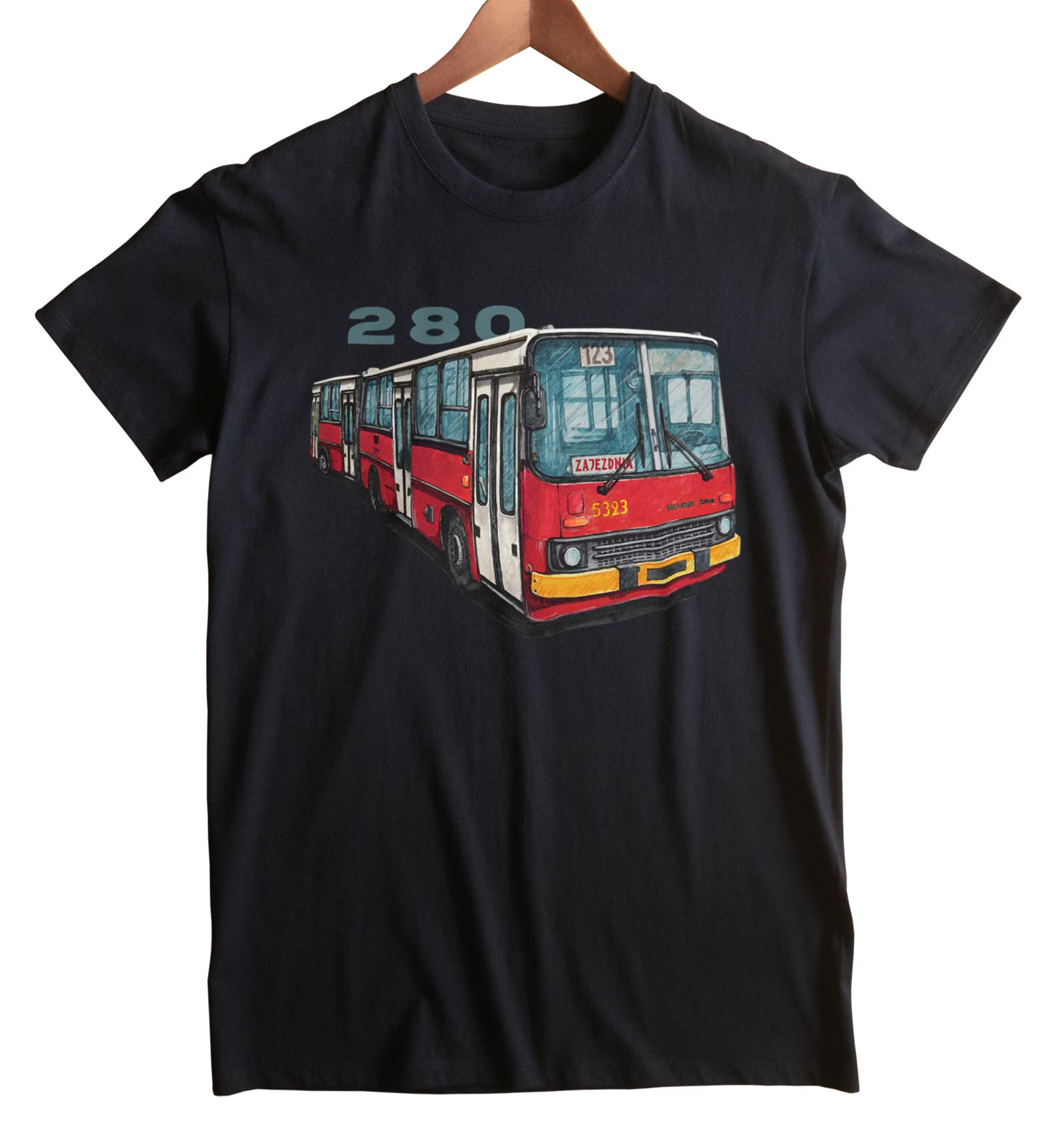 Ikarus 280 — koszulka