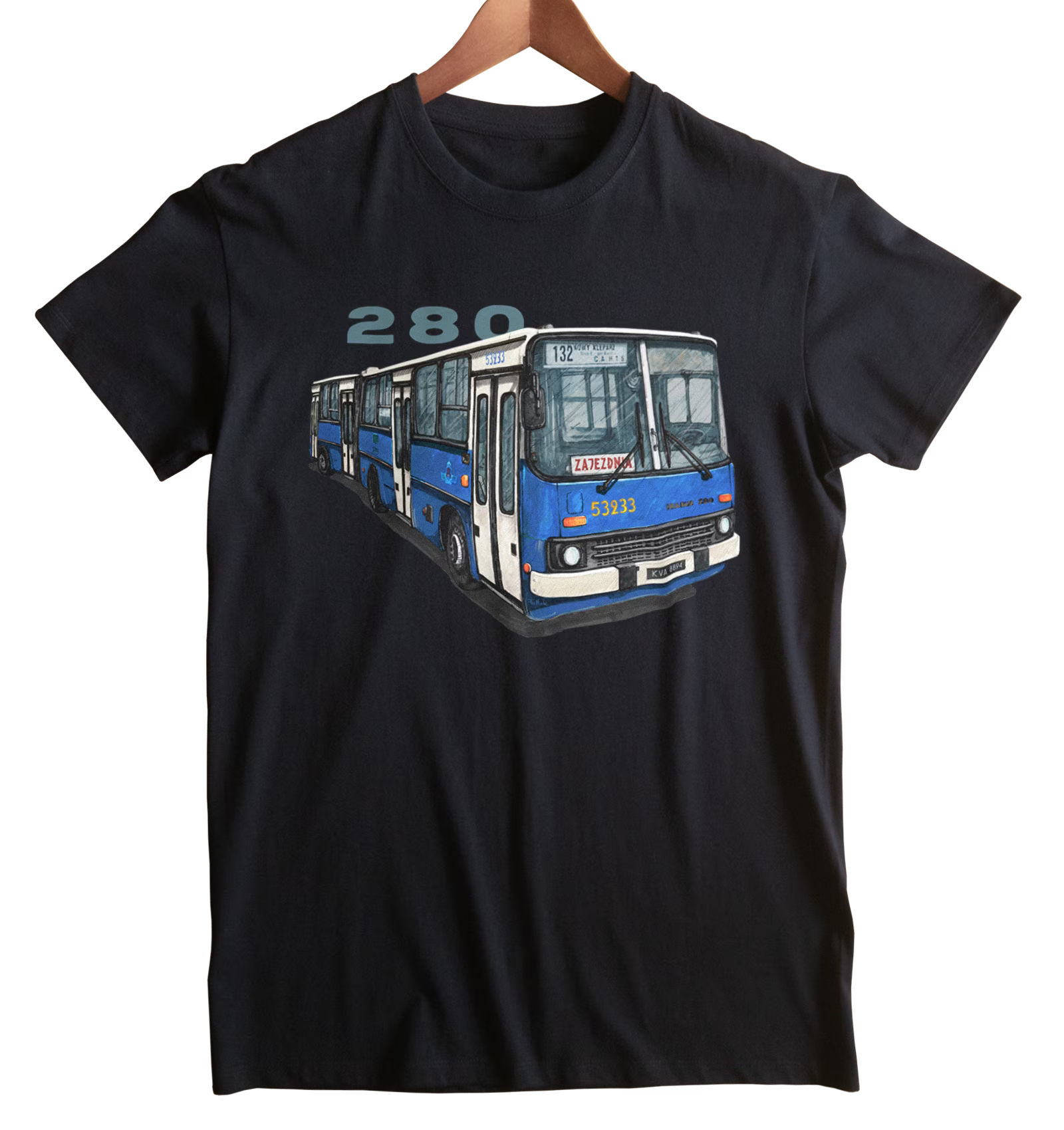 Ikarus 280 — koszulka