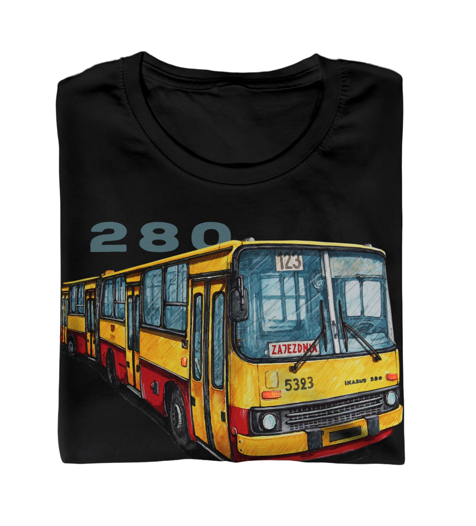 Ikarus 280 — koszulka