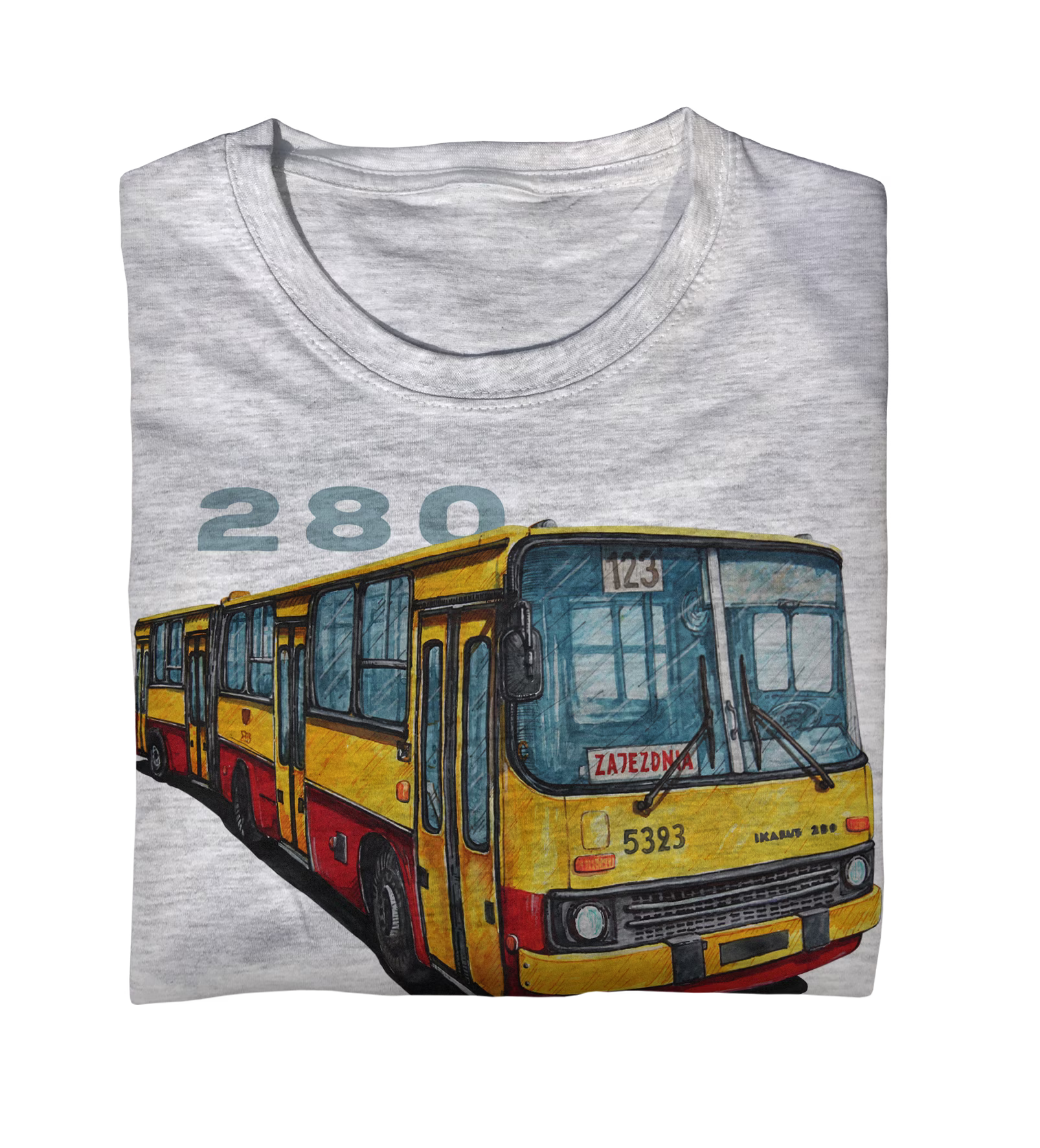 Ikarus 280 — koszulka