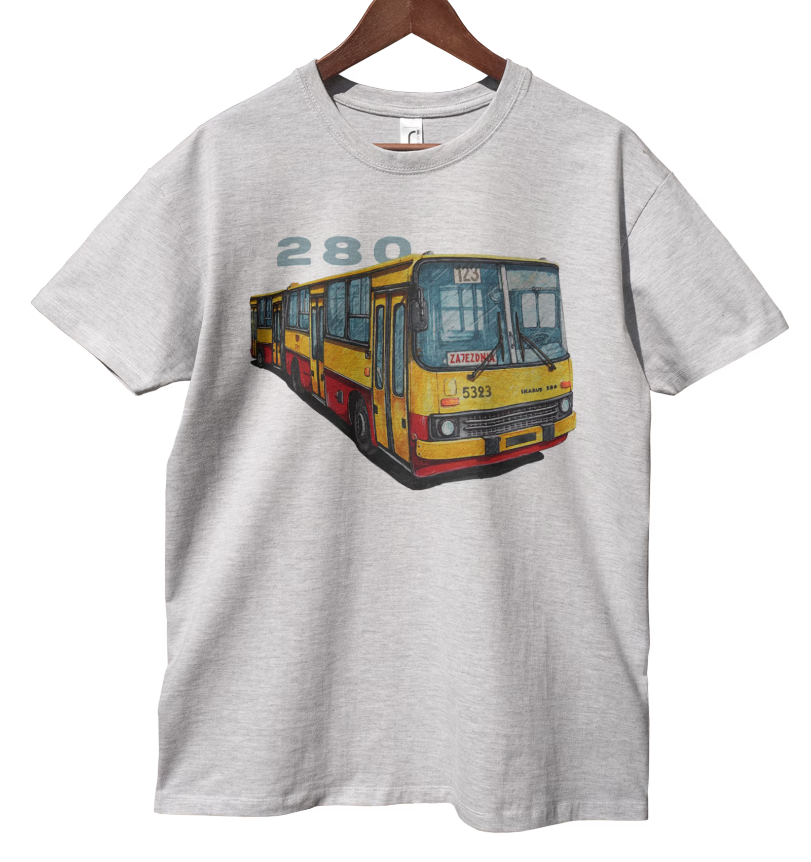 Ikarus 280 — koszulka