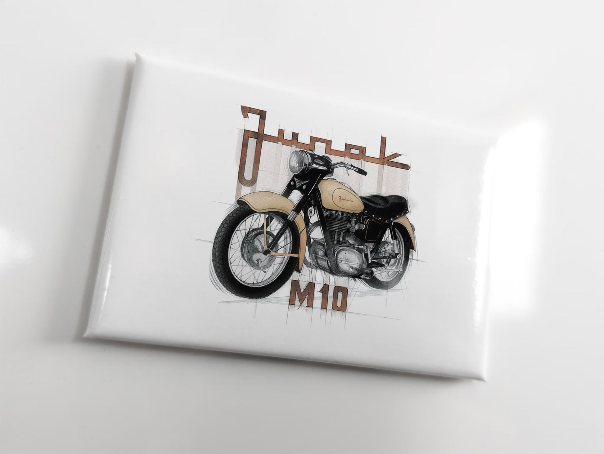 Junak M10 — magnes