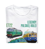 Koszulka dla fana pociągów