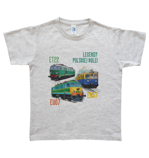 Dětské tričko pro fanouška vlaků