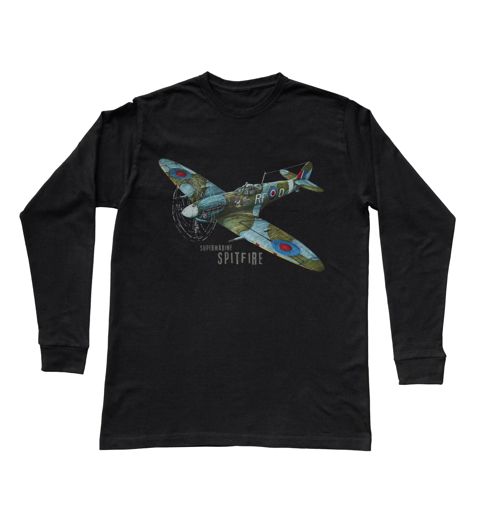 Supermarine Spitfire — bluzka z długim rękawem