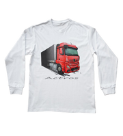 Mercedes-Benz Actros — koszulka z długim rękawem dziecięca