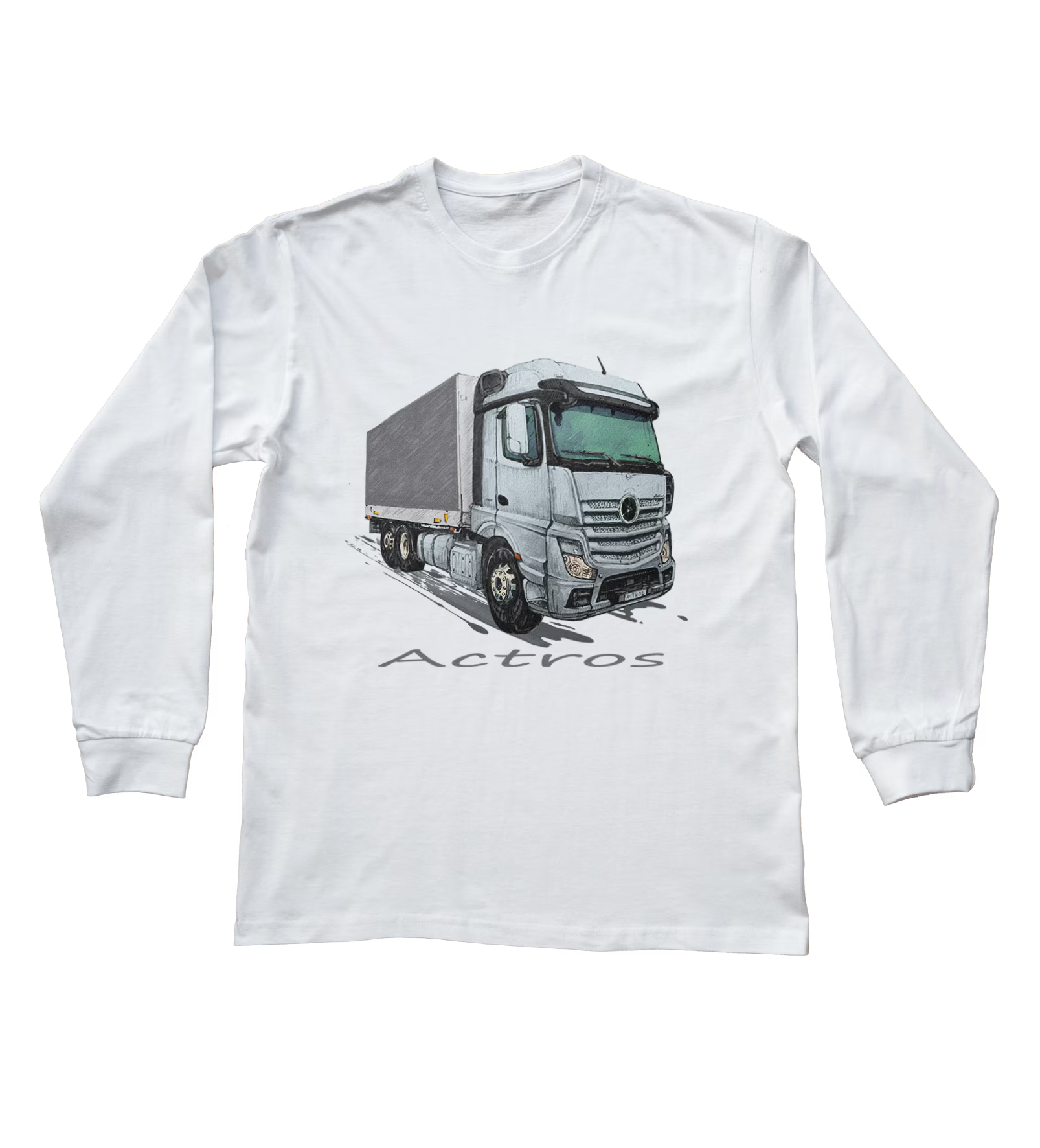 Mercedes-Benz Actros — koszulka z długim rękawem dziecięca