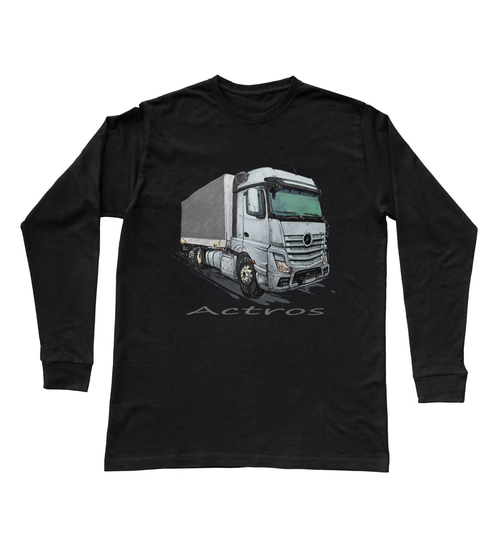 Mercedes-Benz Actros — bluzka z długim rękawem