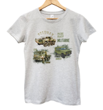 Koszulka damska dla fana militariów