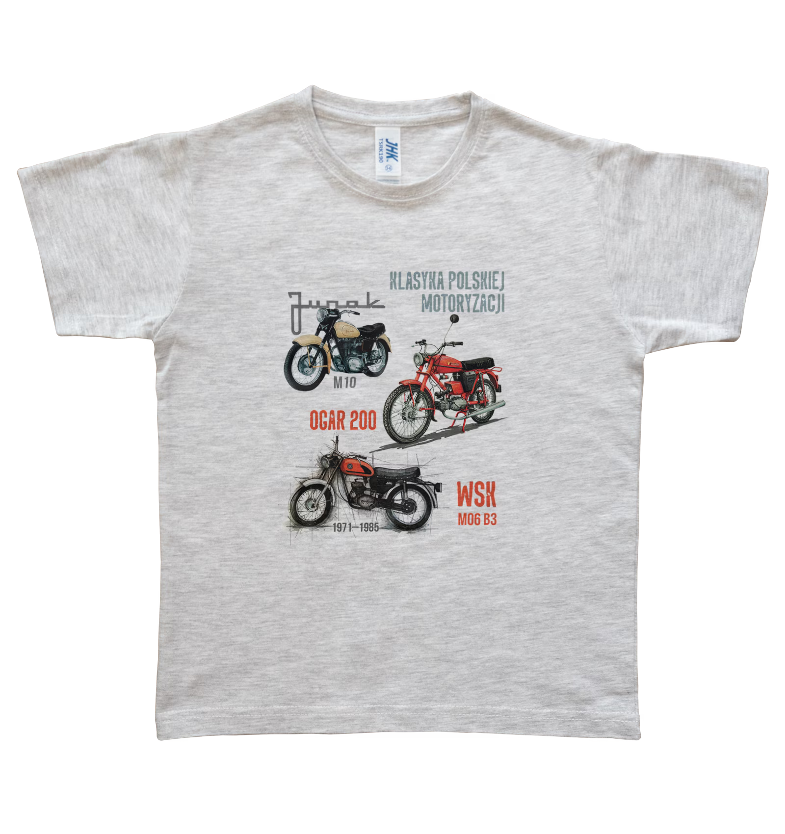 Koszulka dziecięca dla motocyklisty