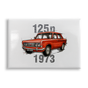 Fiat 125p — magnes