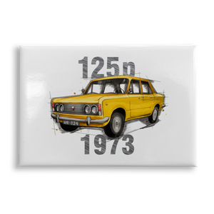Fiat 125p — magnes