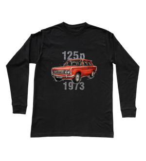 Fiat 125p — bluzka z długim rękawem — NIK-SLS-STDCZ-FIA125-CZE-01