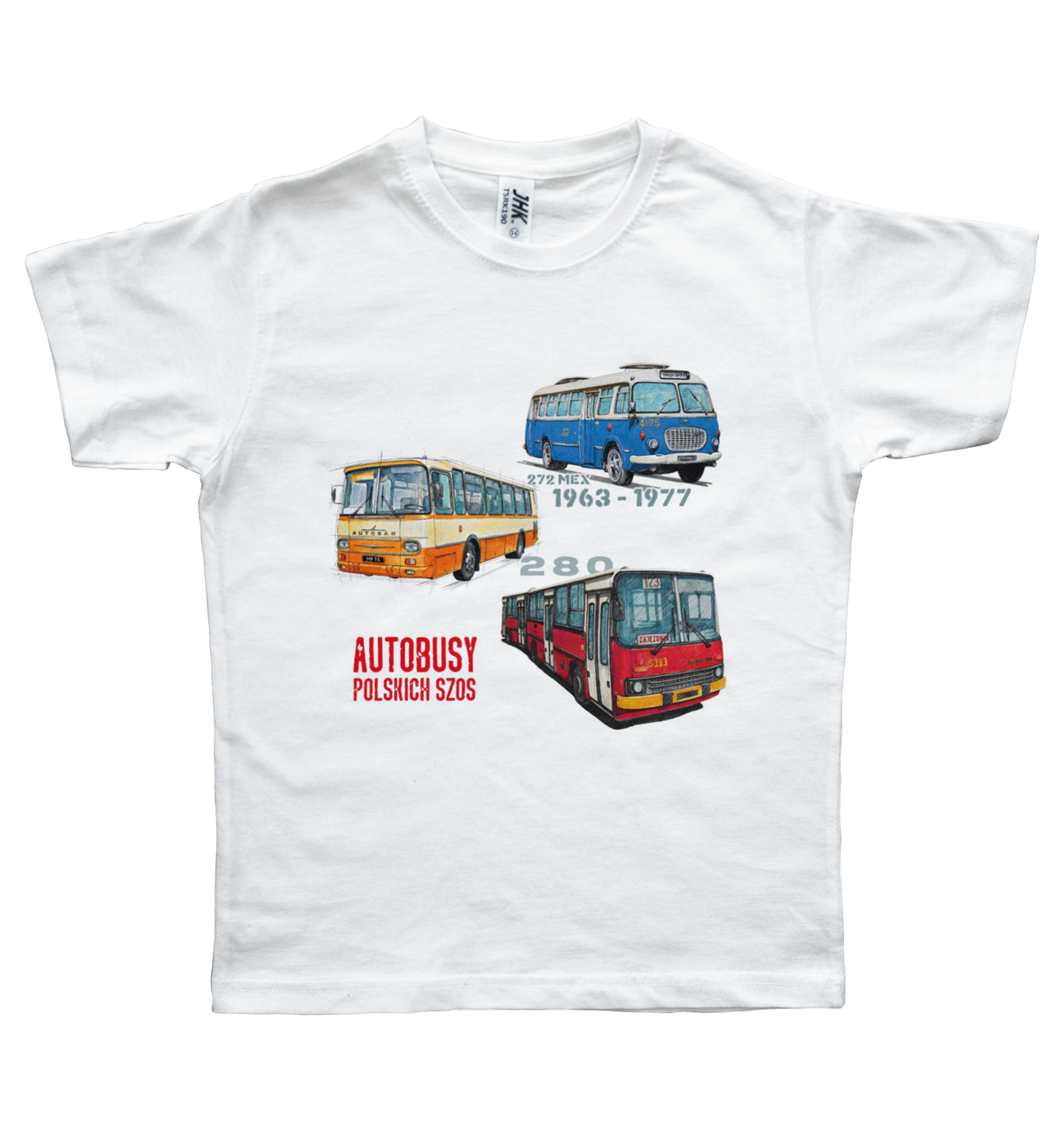 Koszulka dziecięca dla kierowcy autobusu