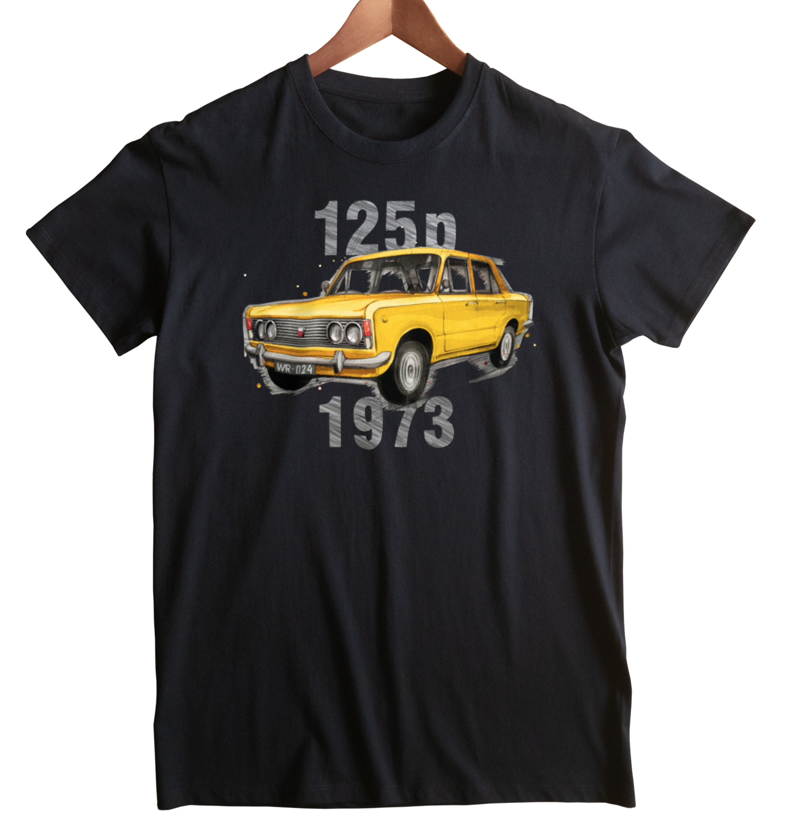 Fiat 125p — koszulka — NIK-TSH-STDCZ-FIA125-ZOL-02