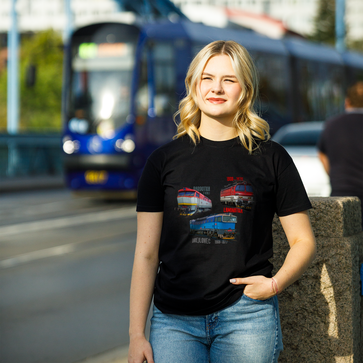 Koszulka dla fana czeskich pociągów