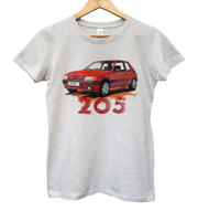 Peugeot 205 — koszulka damska