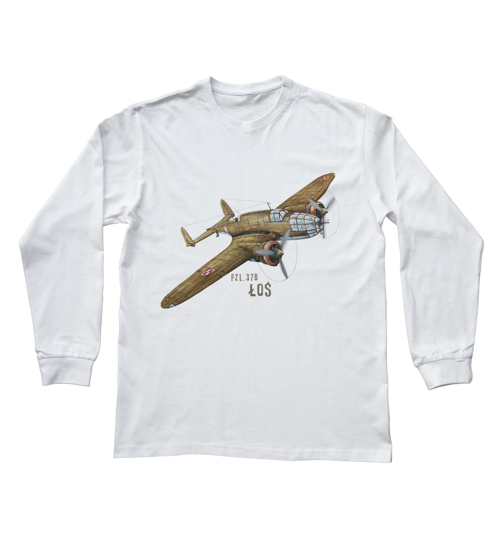 Łoś — bluzka z długim rękawem