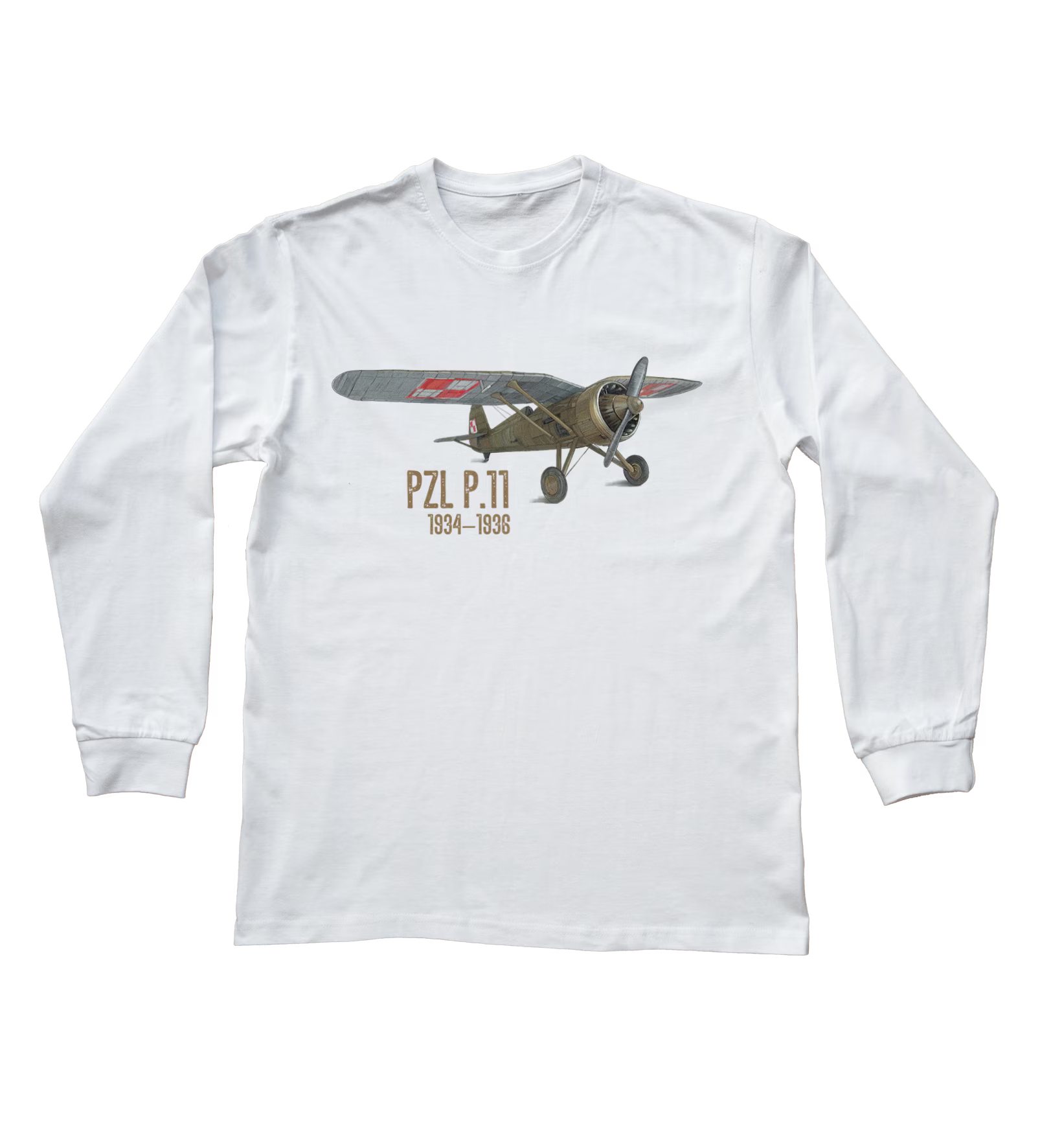 PZL P.11 — koszulka z długim rękawem dziecięca