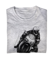 Štíhlý motocykl – tričko