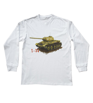 T-34 — koszulka z długim rękawem dziecięca