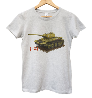 T-34 — koszulka damska